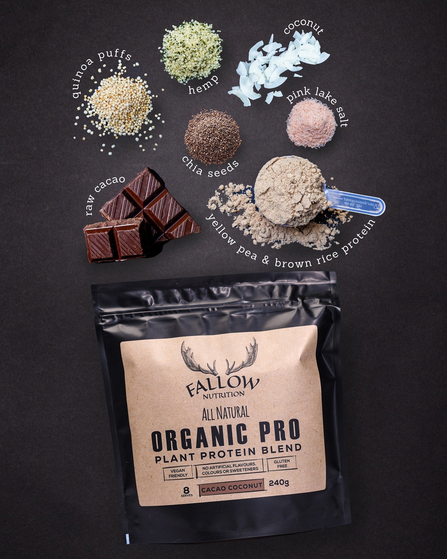 Fallow Nutrition Protein Powder - Organic Pro