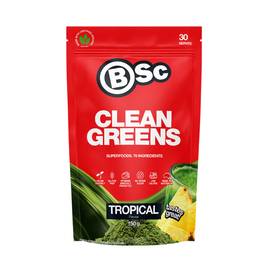 BSc Clean Greens Tropical - 30 serves