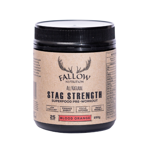 Fallow Nutrition Stag Strength Pre-Workout Powder