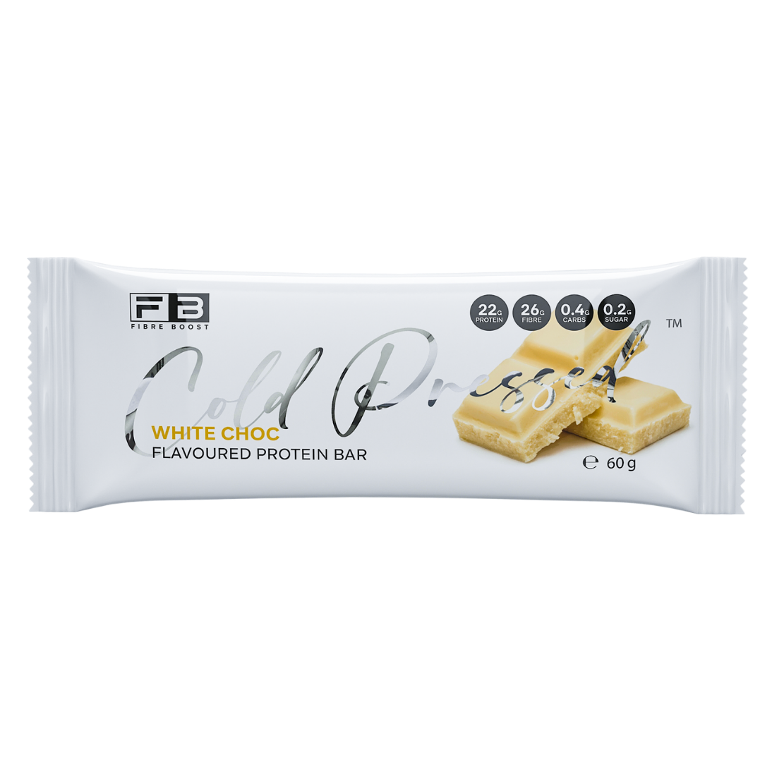 Fibre Boost Cold Pressed Bar - High Protein & High Fibre - 1 x 60g Bar