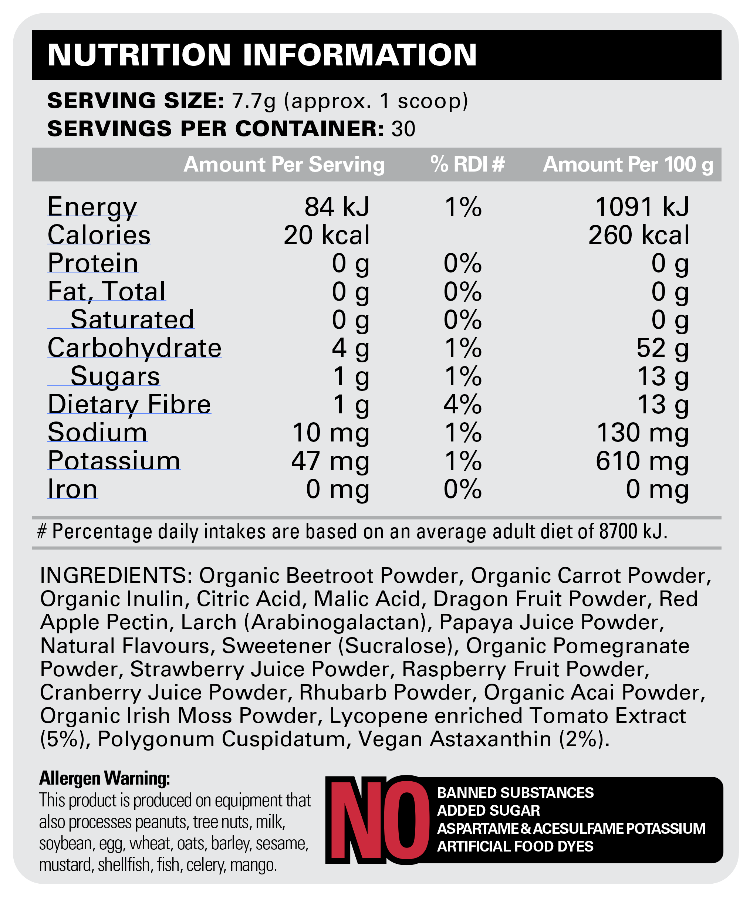 EHP Labs OxyReds Daily Red Superfoods