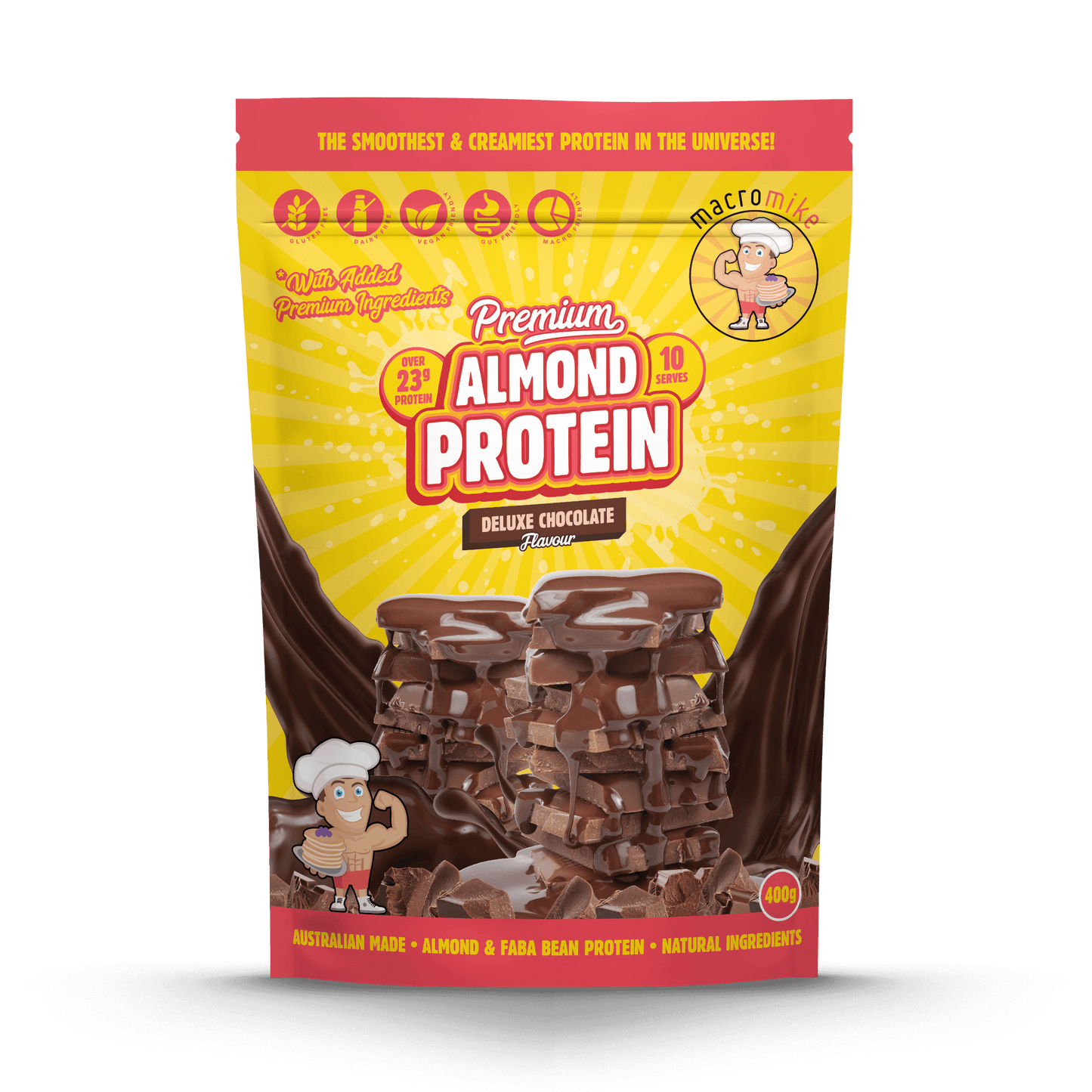 Macro Mike Premium Almond Protein Powder