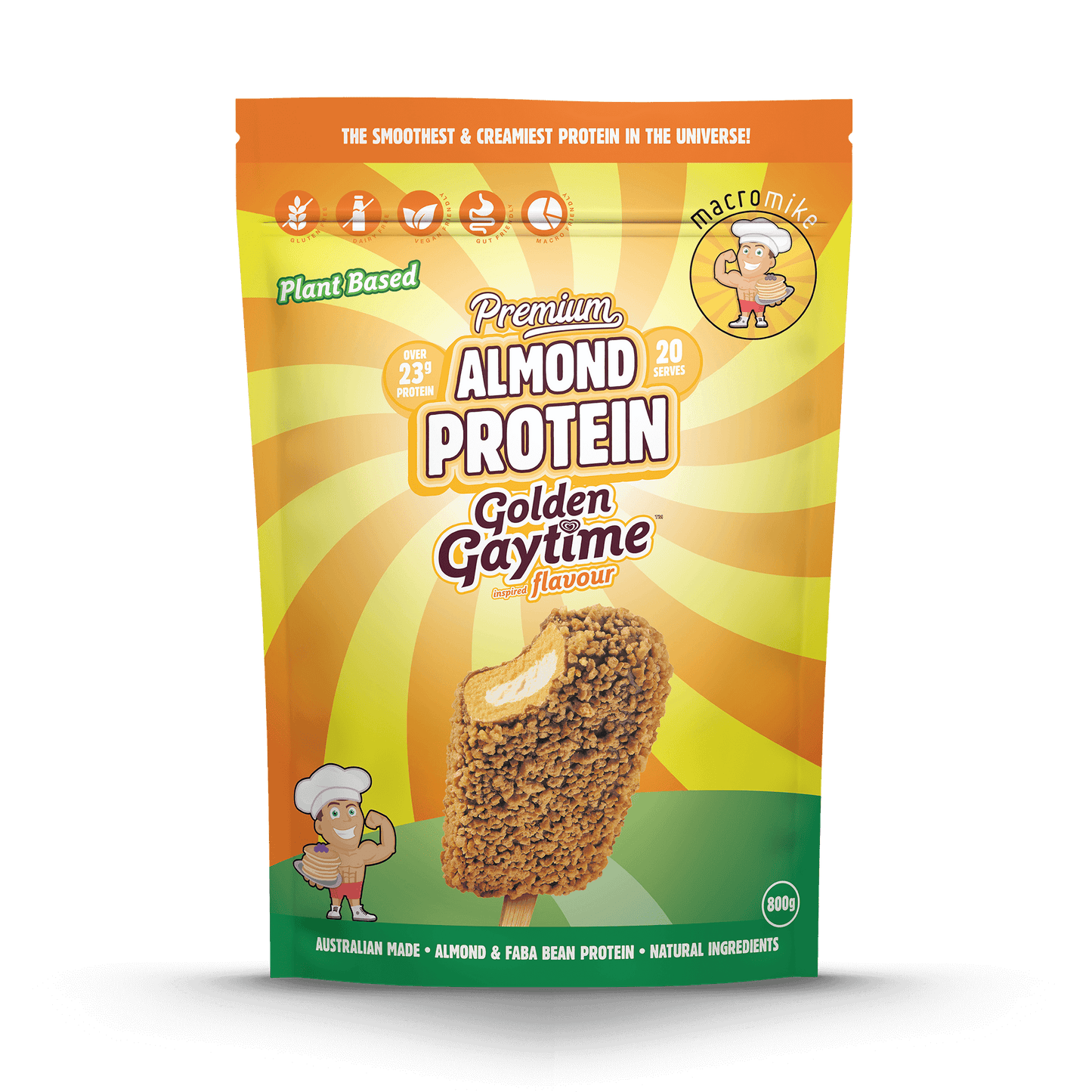 Macro Mike Premium Almond Protein Powder