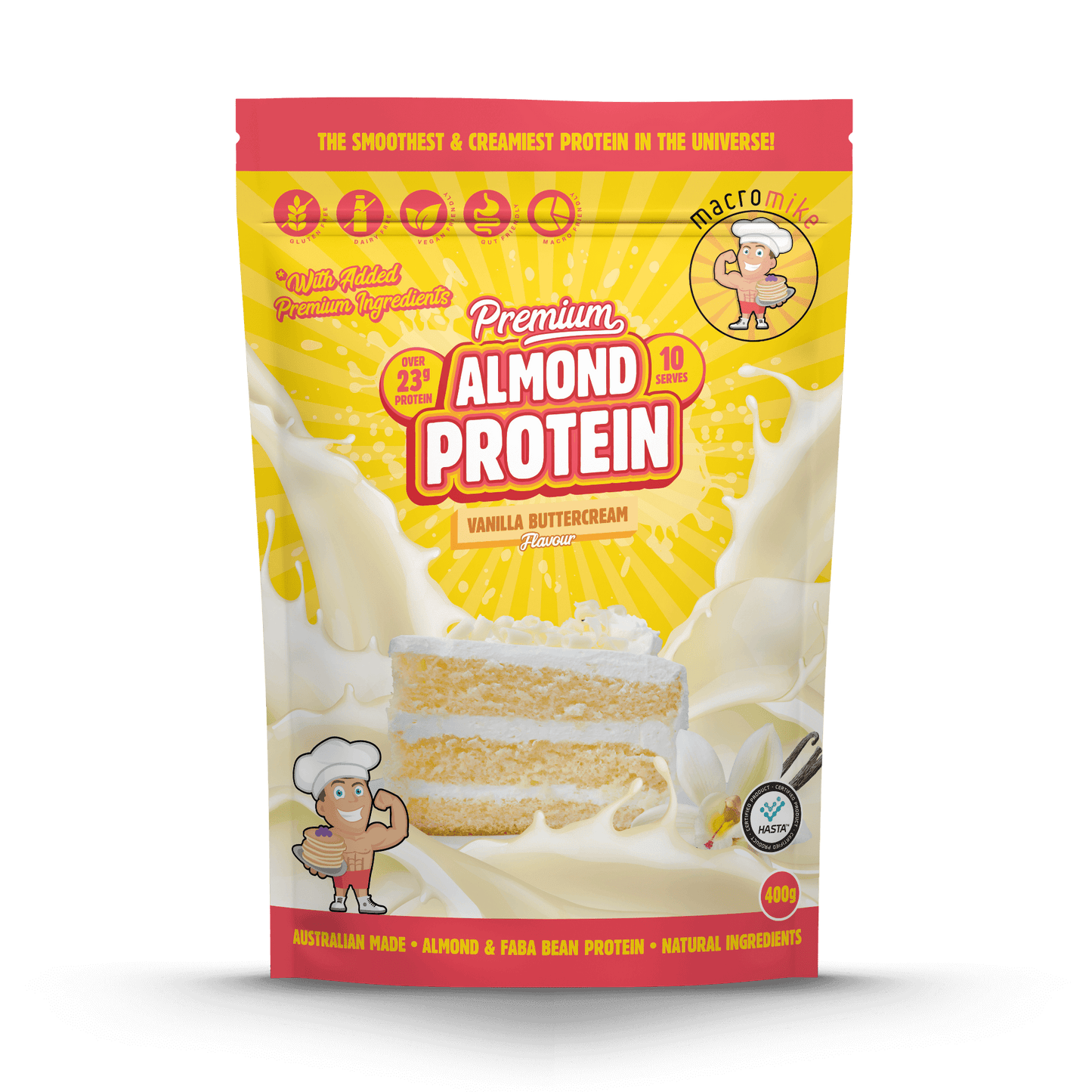 Macro Mike Premium Almond Protein Powder