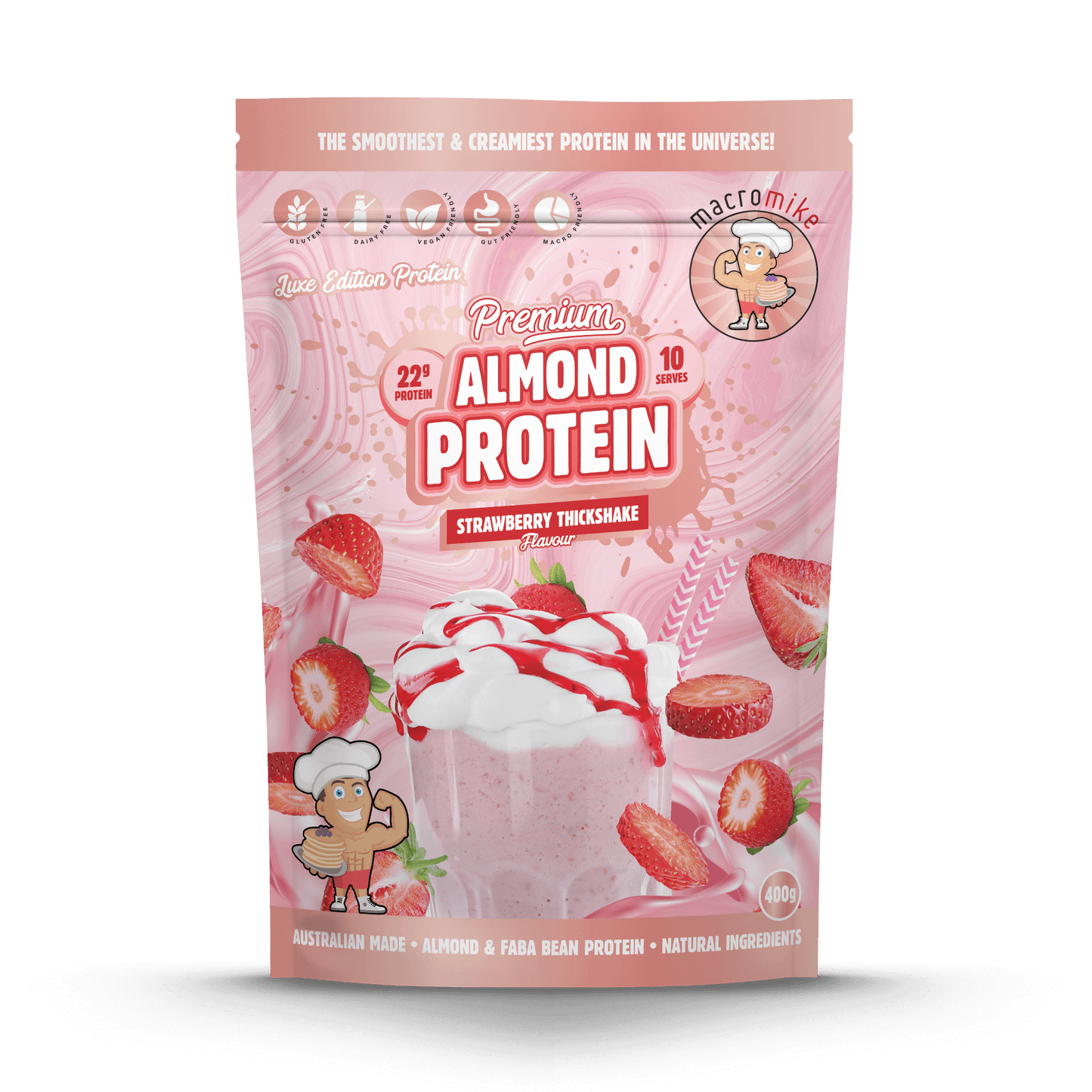 Macro Mike Premium Almond Protein Powder