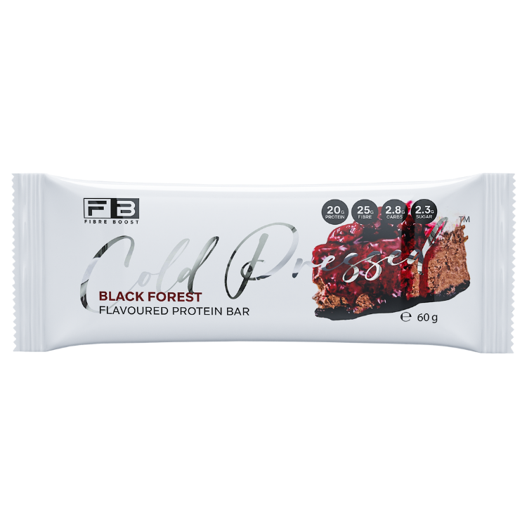Fibre Boost Cold Pressed Bar - High Protein & High Fibre - 1 x 60g Bar