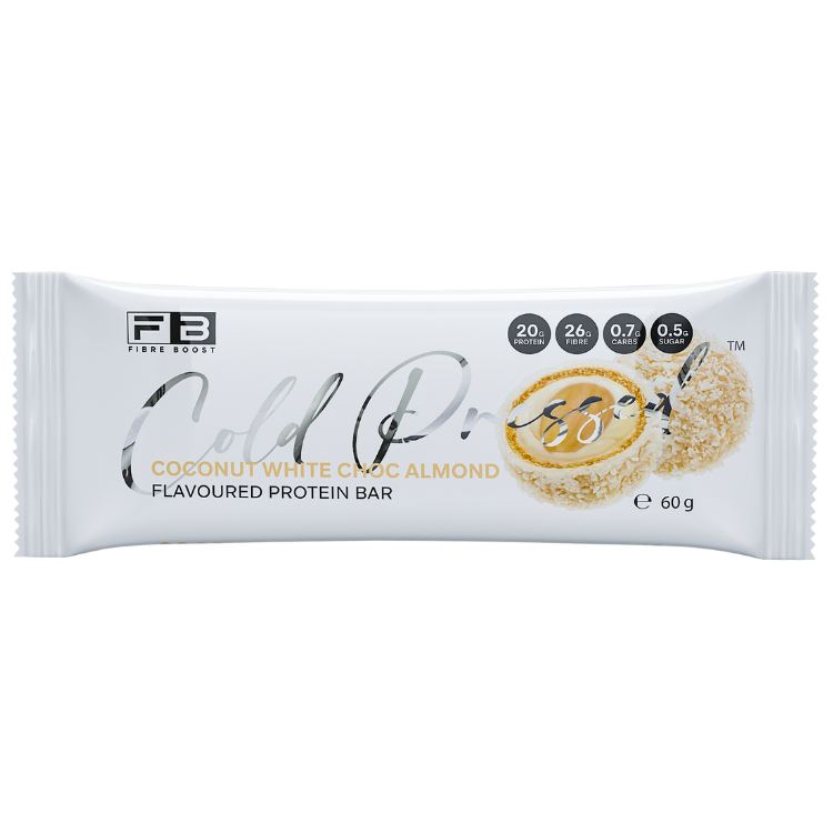 Fibre Boost Cold Pressed Bar - High Protein & High Fibre - 1 x 60g Bar