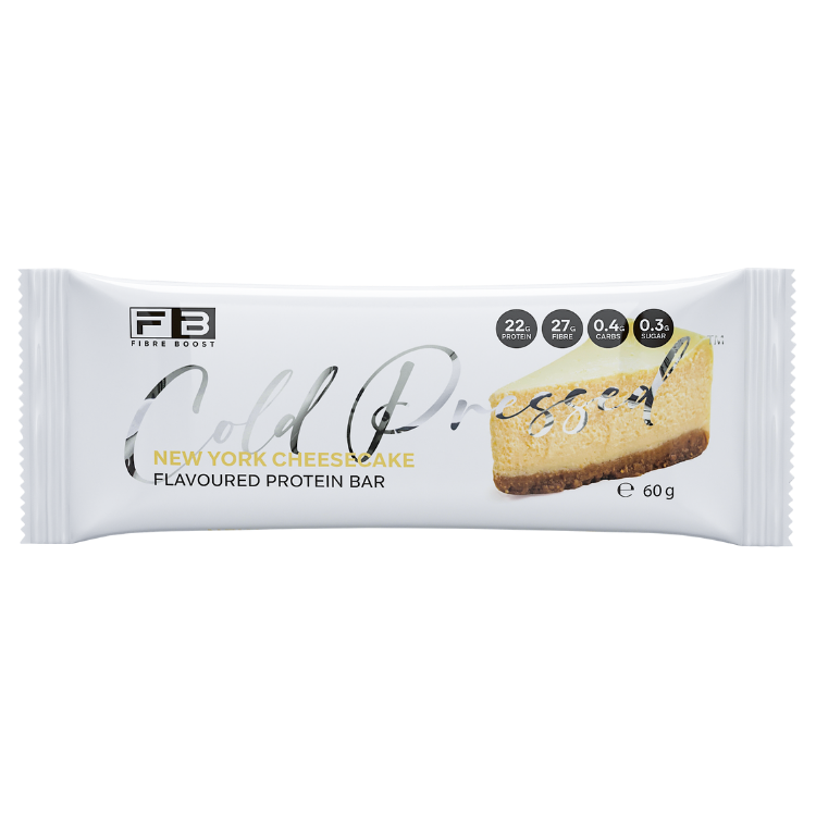 Fibre Boost Cold Pressed Bar - High Protein & High Fibre - 1 x 60g Bar