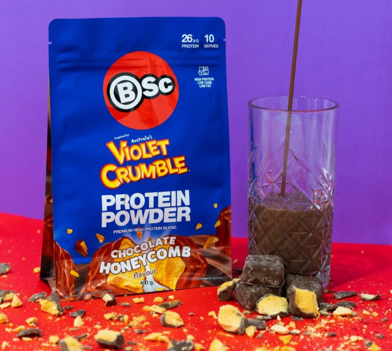 BSc x Violet Crumble Protein Powder