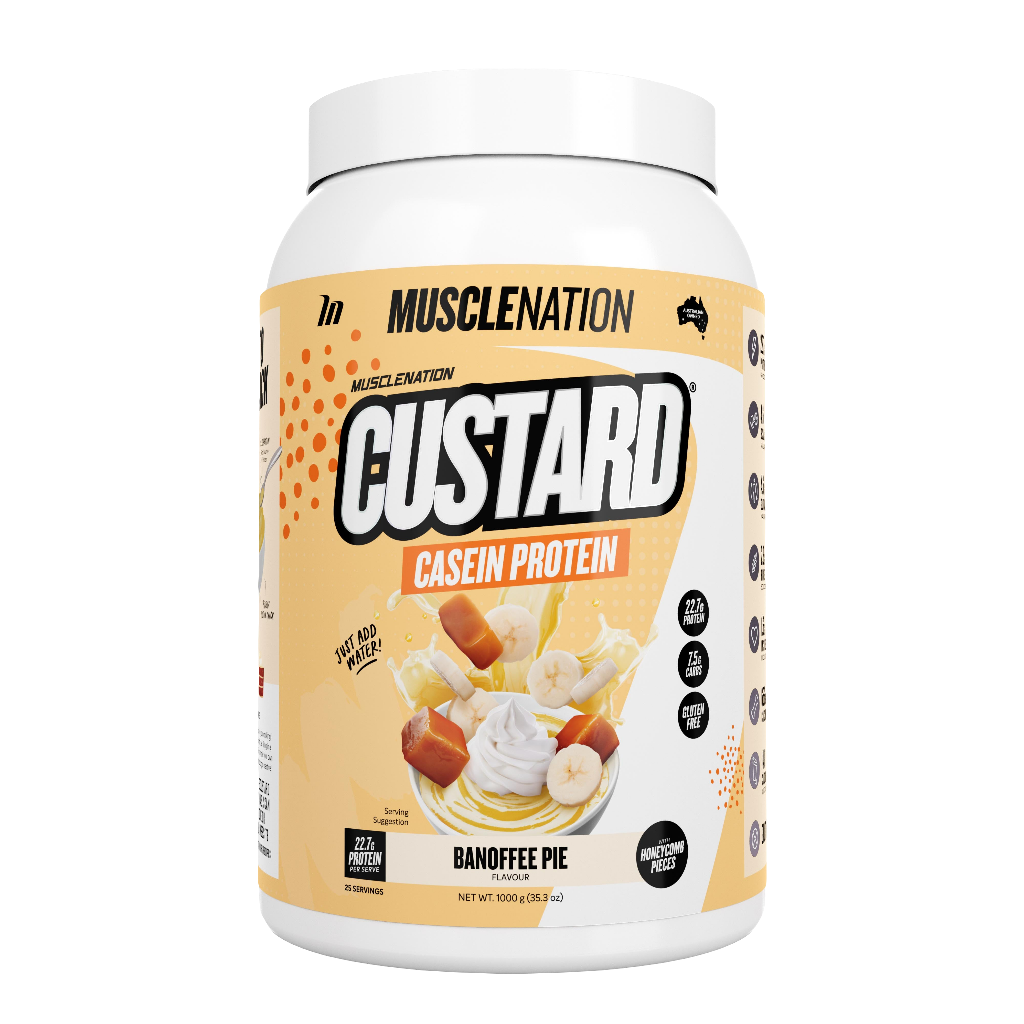 Muscle Nation Custard Casein Protein
