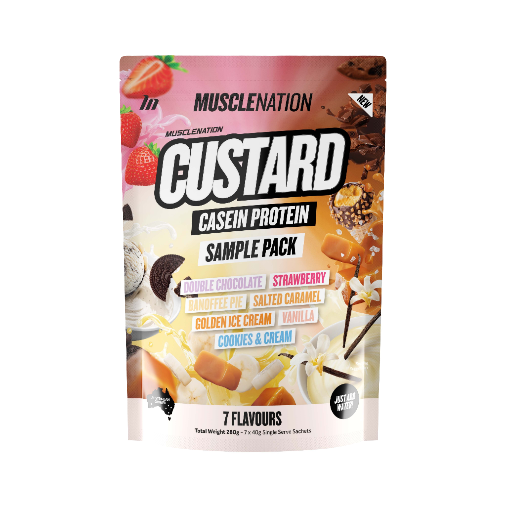 Muscle Nation Custard Casein Protein