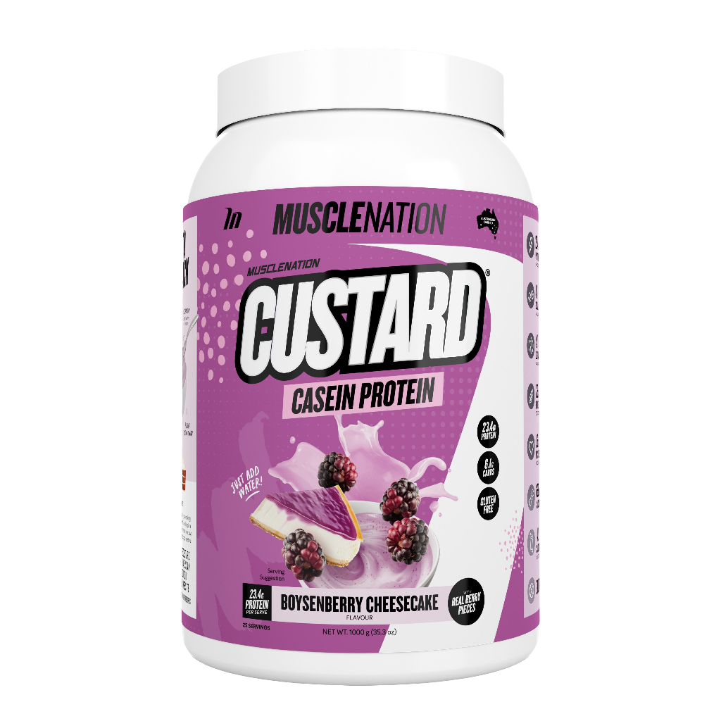 Muscle Nation Custard Casein Protein