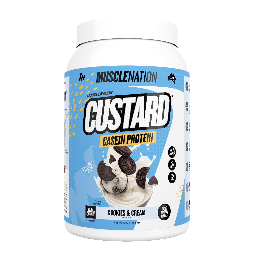 Muscle Nation Custard Casein Protein