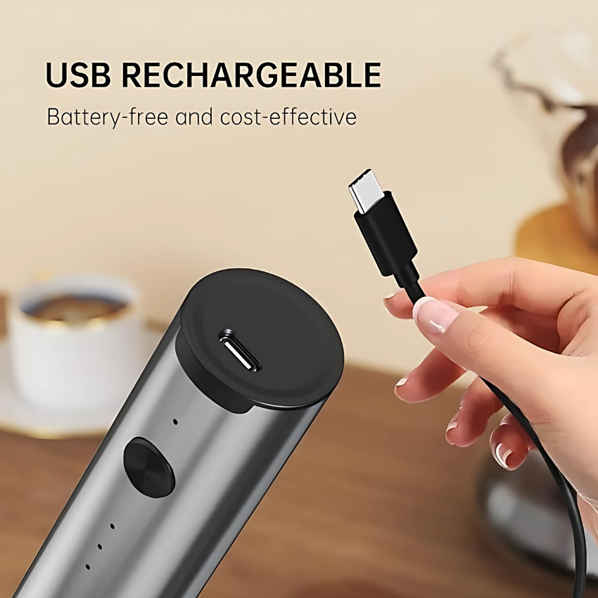 Rechargeable Handheld Mixer with Stand