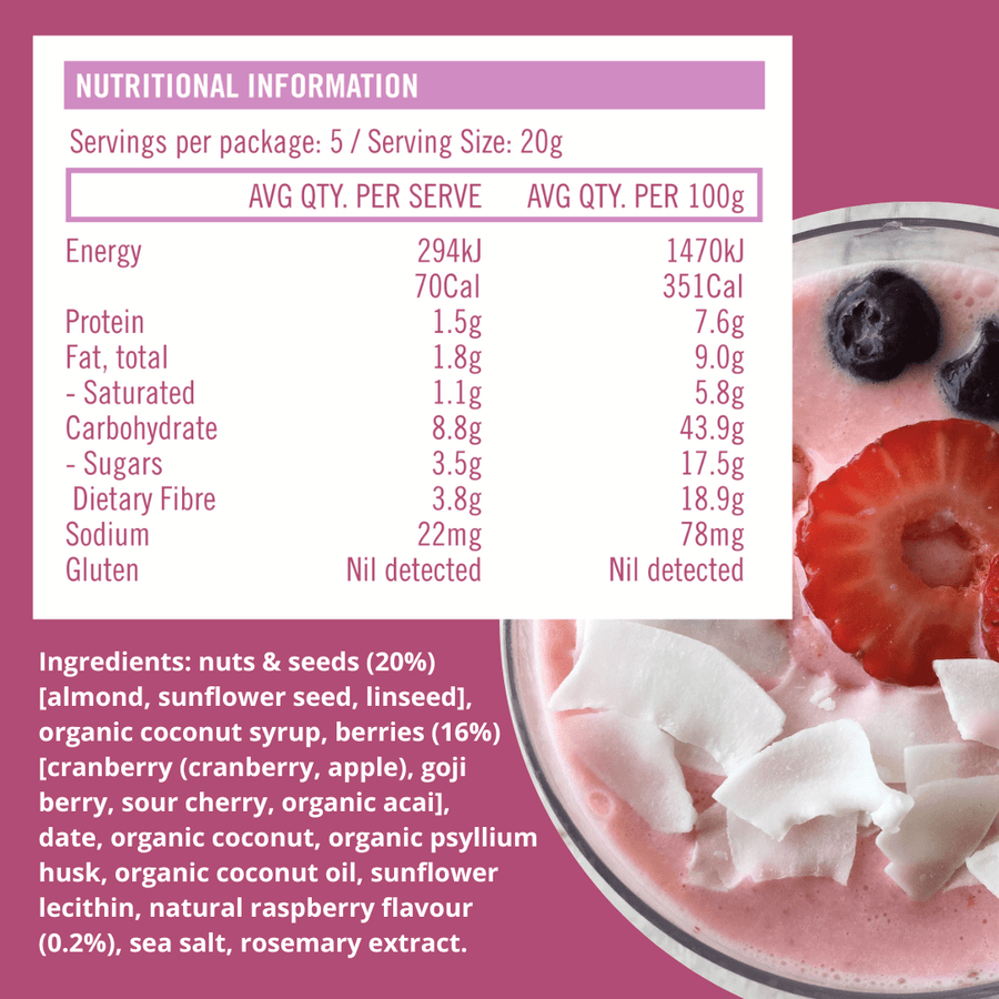 The Smoothie Bombs Smoothie Boosters 100g - 5 pack