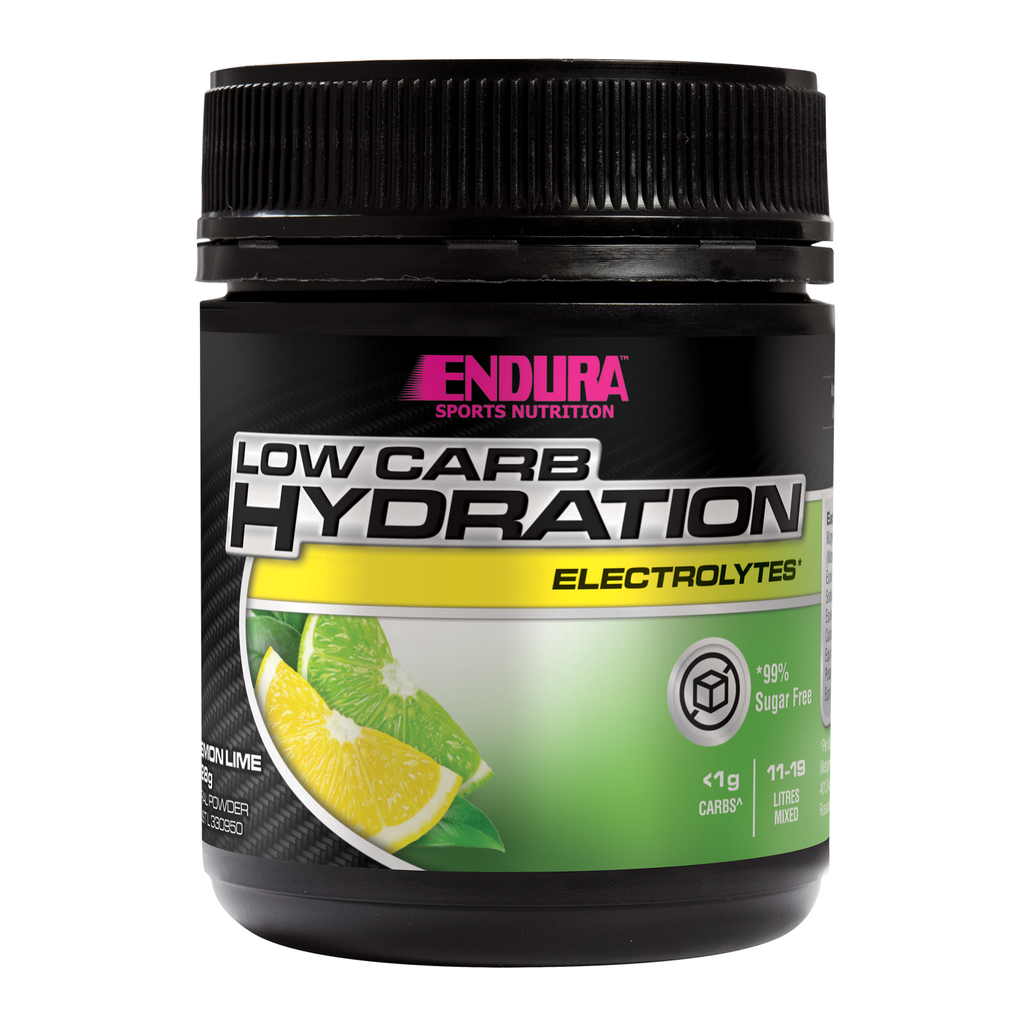 Endura Sports Nutrition Low Carb Hydration Powder