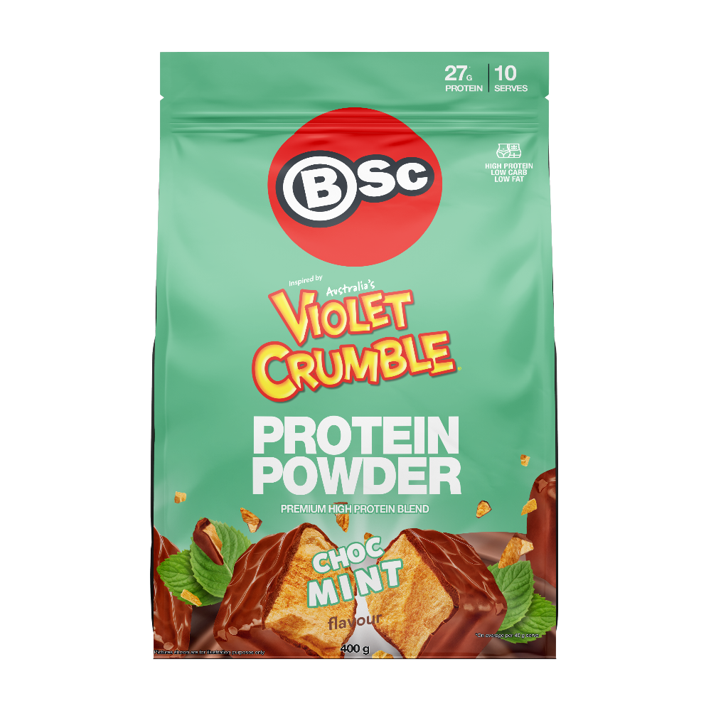 BSc x Violet Crumble Protein Powder