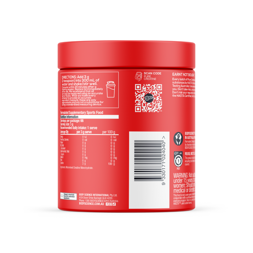 BSc Pure Creatine Monohydrate - 66 serves