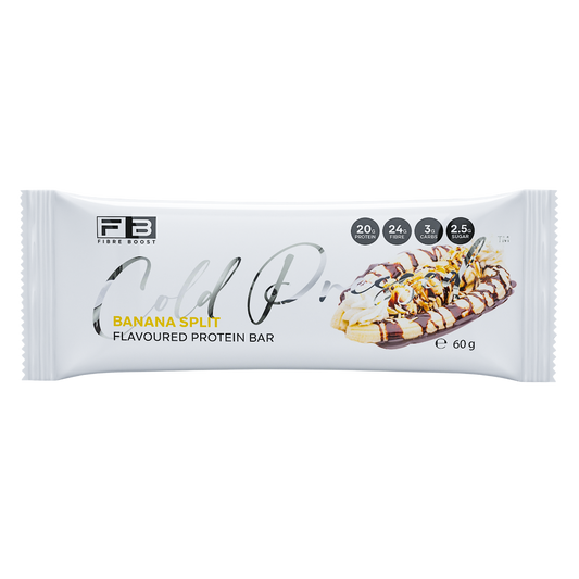 Fibre Boost Cold Pressed Bar - High Protein & High Fibre - 1 x 60g Bar