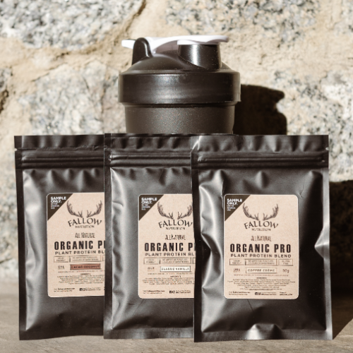 Fallow Nutrition Complete Sample Pack with Shaker