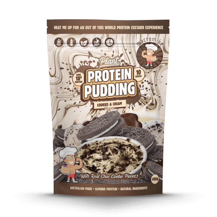 Macro Mike Cookies & Cream Plant Protein Pudding - 10 serves