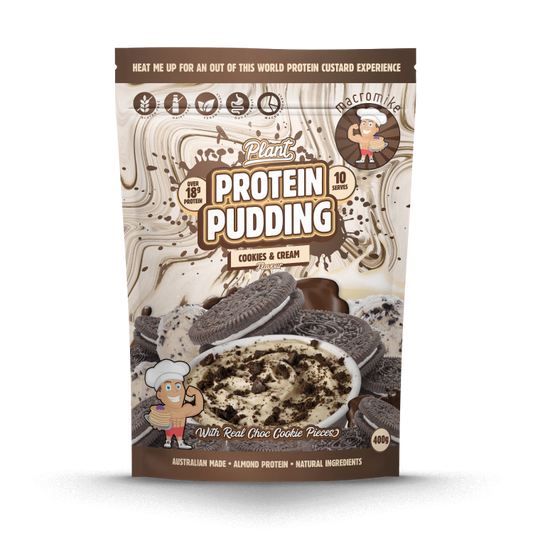 Macro Mike Cookies & Cream Plant Protein Pudding - 10 serves