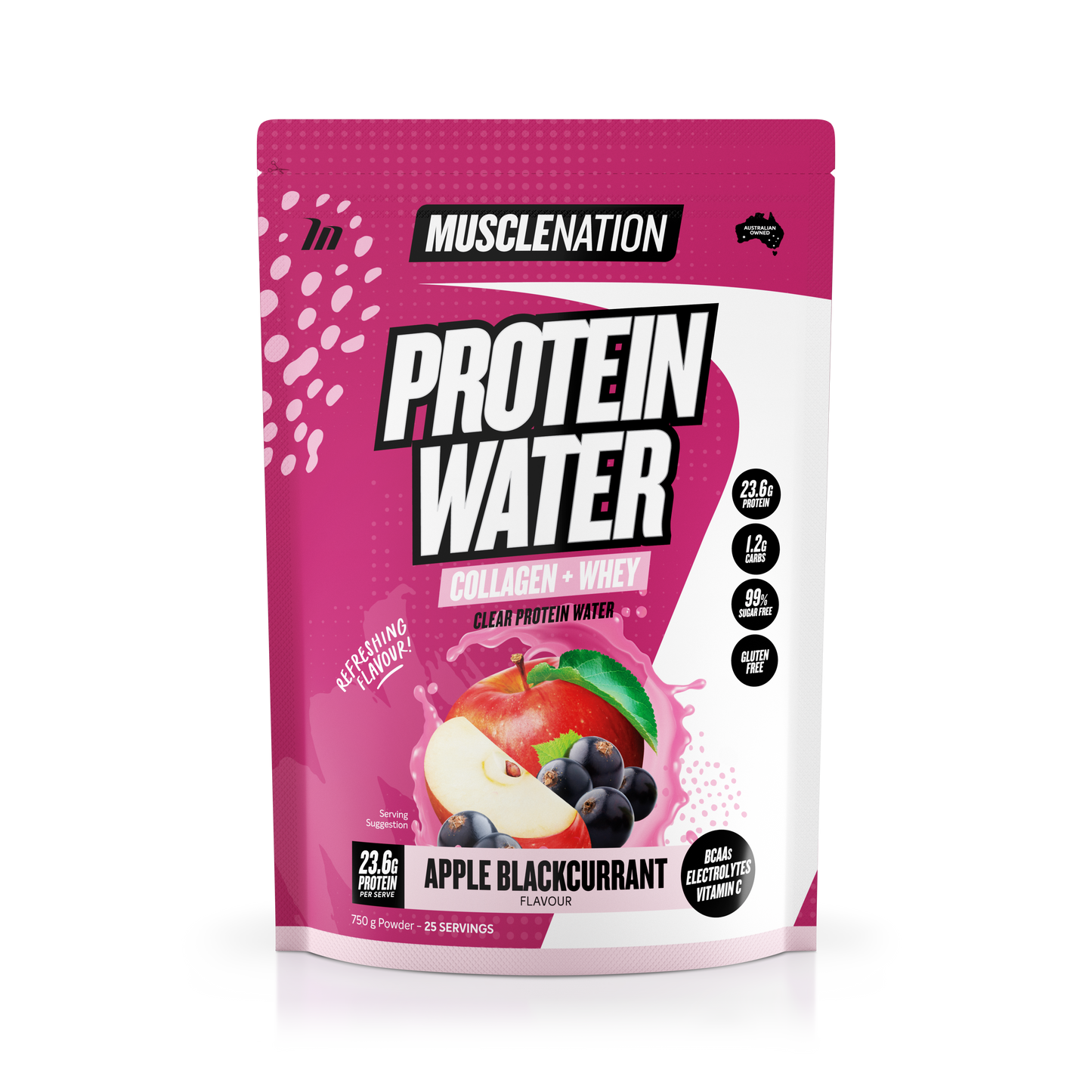 Muscle Nation Protein Water - 25 serves