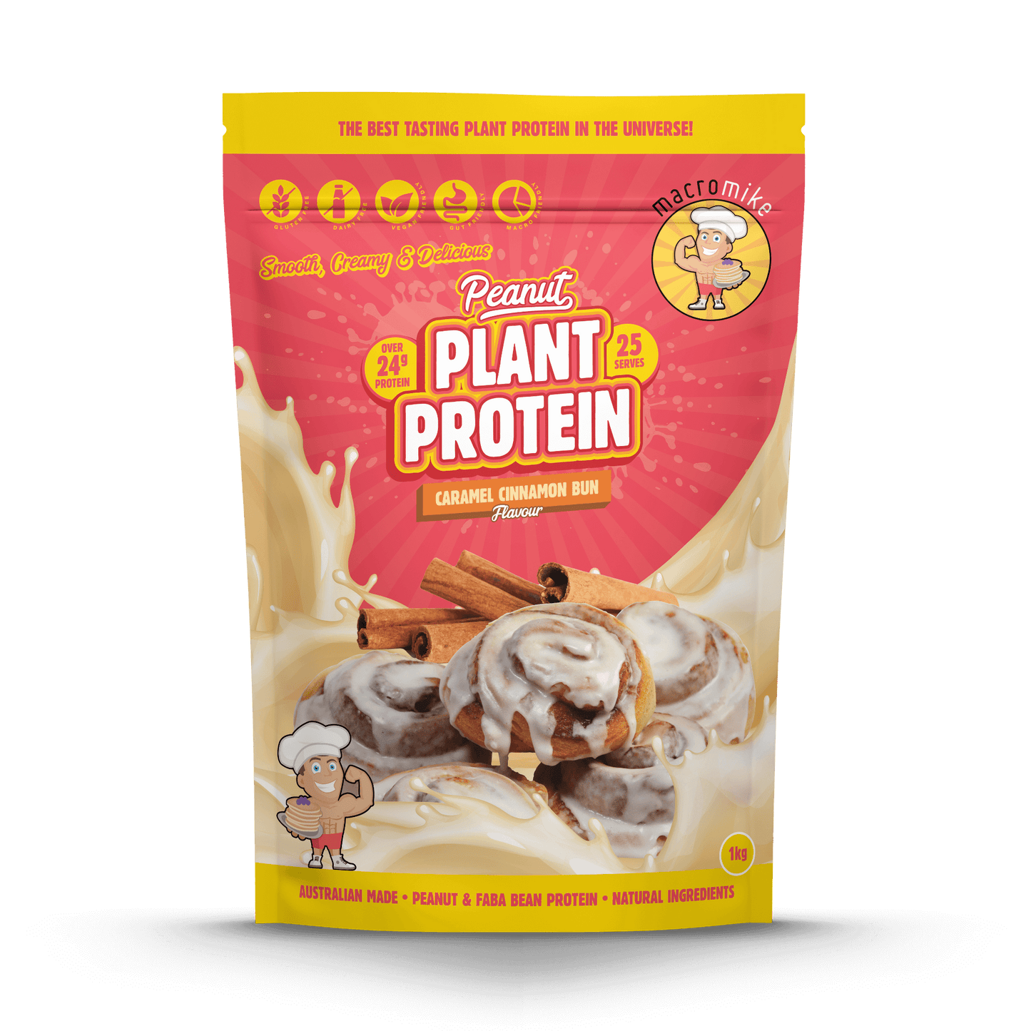 Macro Mike Peanut Plant Protein Powder