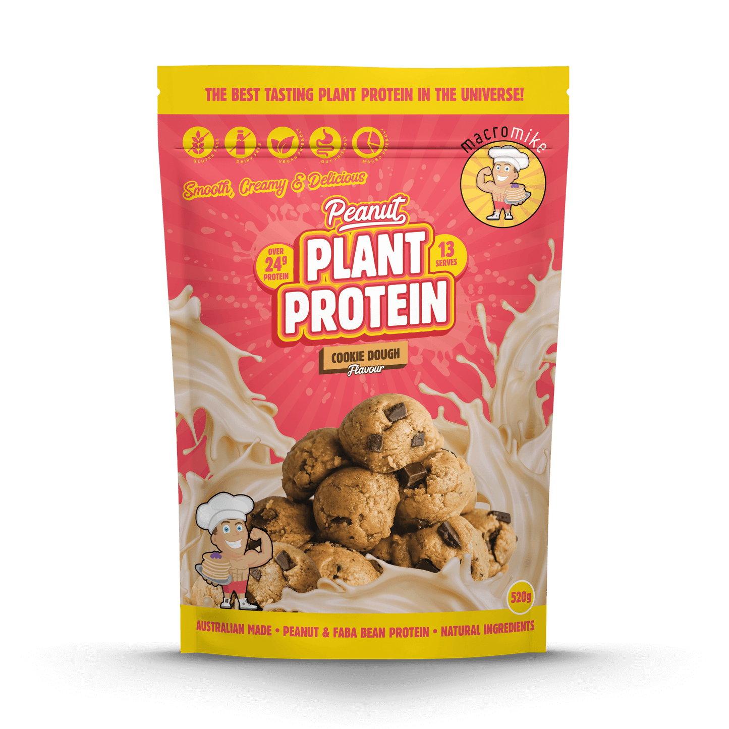 Macro Mike Peanut Plant Protein Powder
