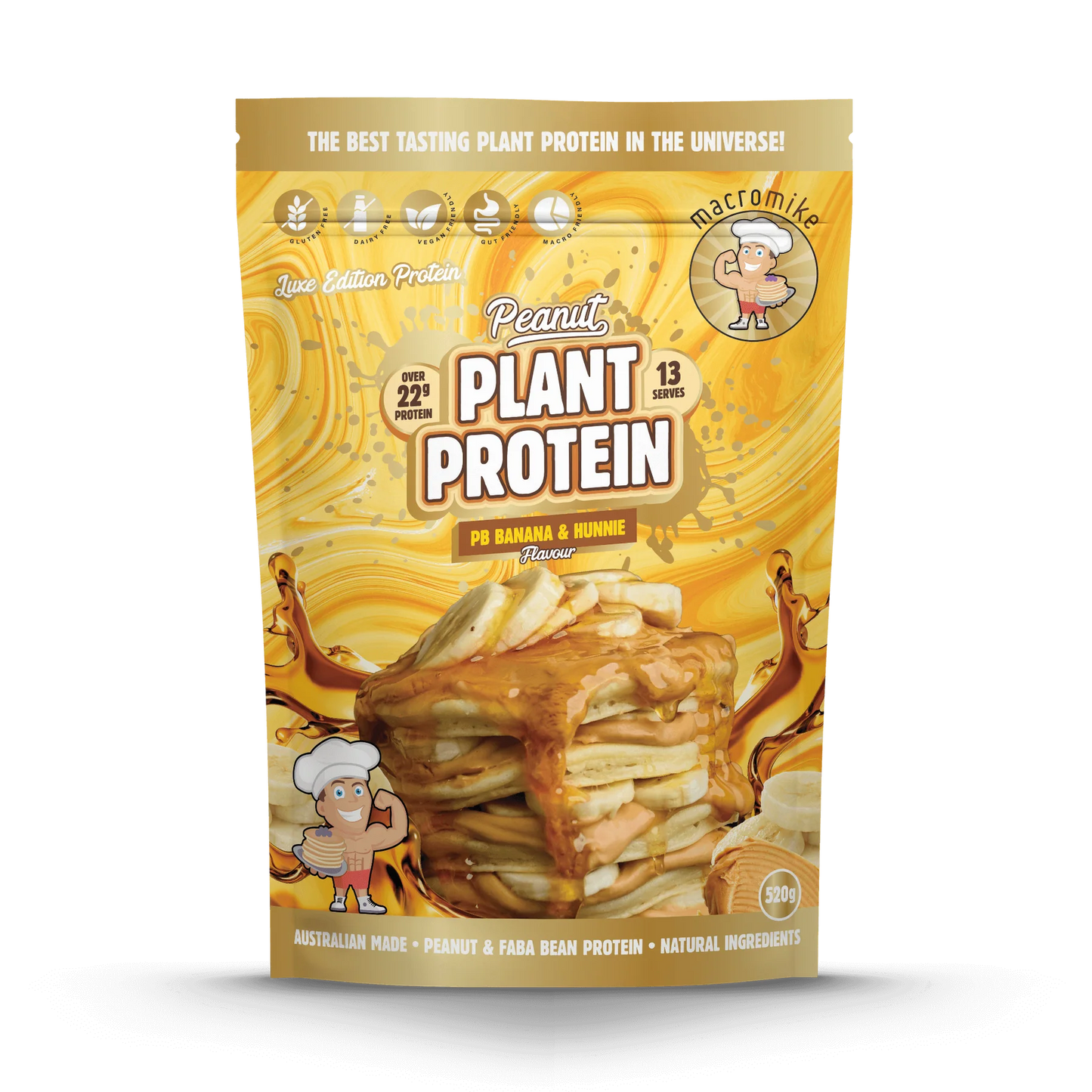 Macro Mike Peanut Plant Protein Powder