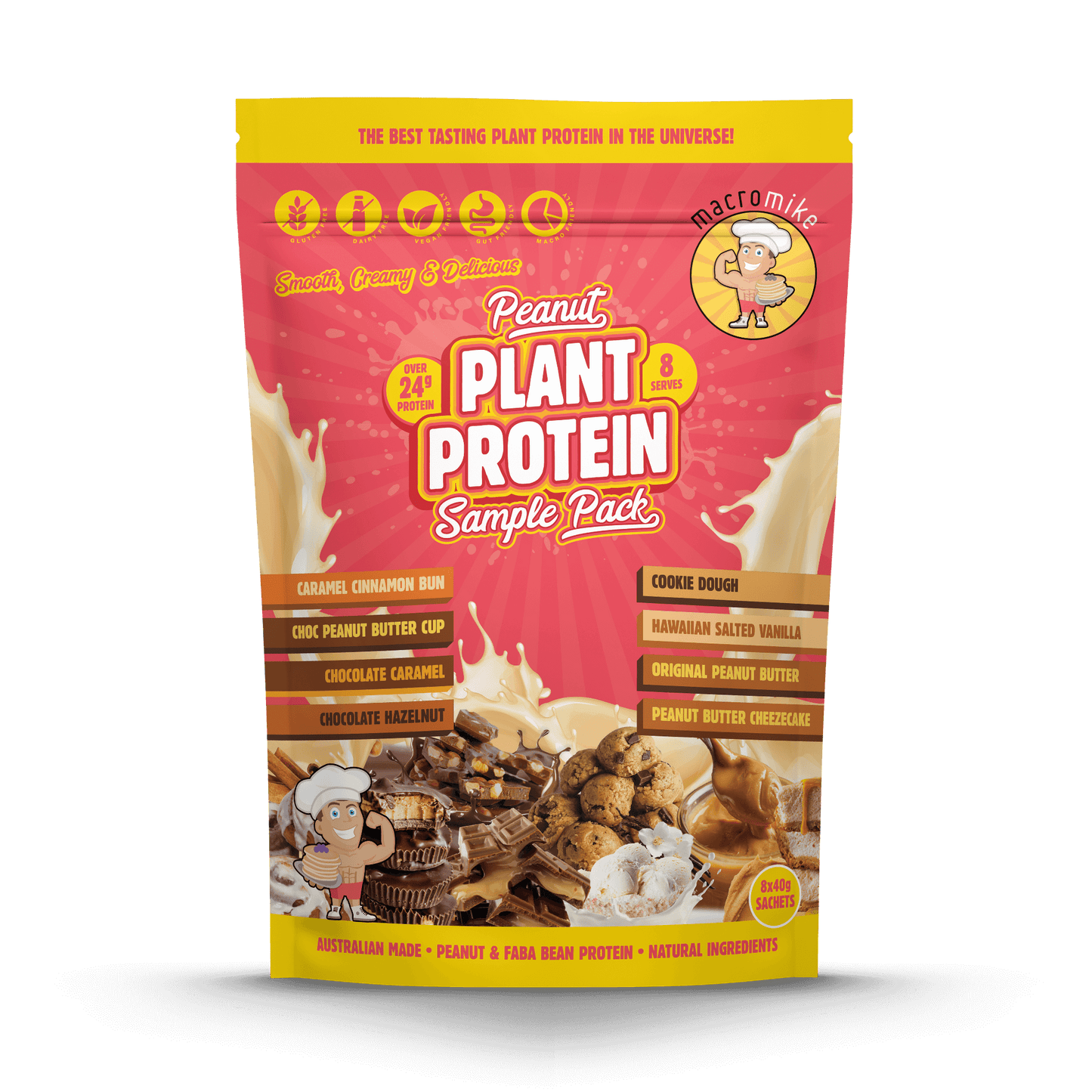 Macro Mike Peanut Plant Protein Powder