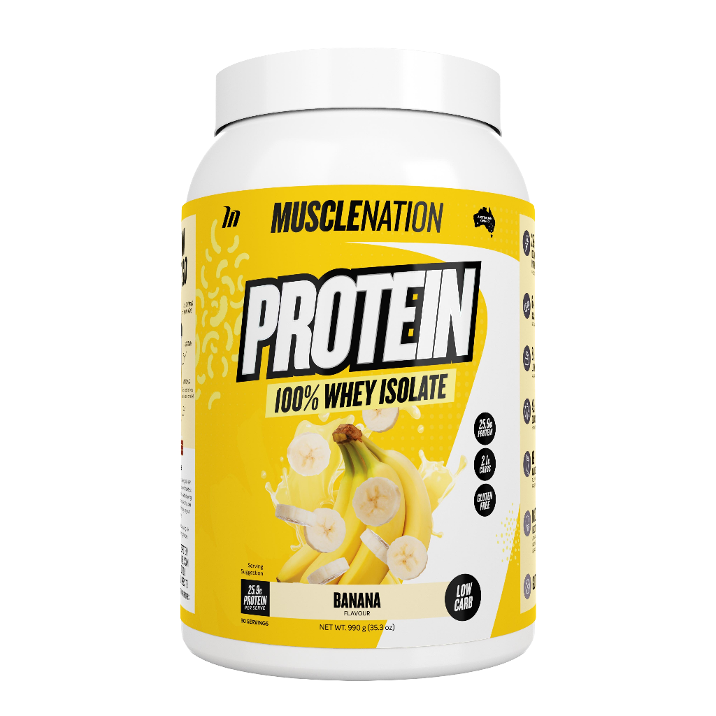 Muscle Nation 100% WHEY Protein Isolate