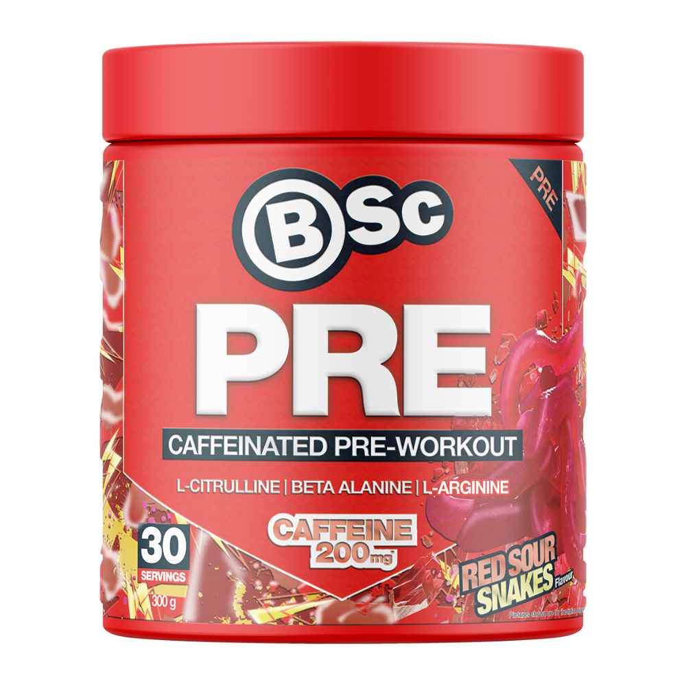 BSc PRE Caffeinated Pre-Workout