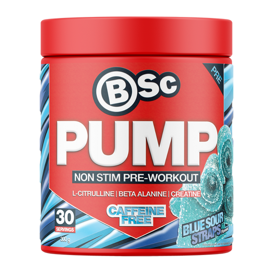 BSc PUMP Non Stim Pre-Workout
