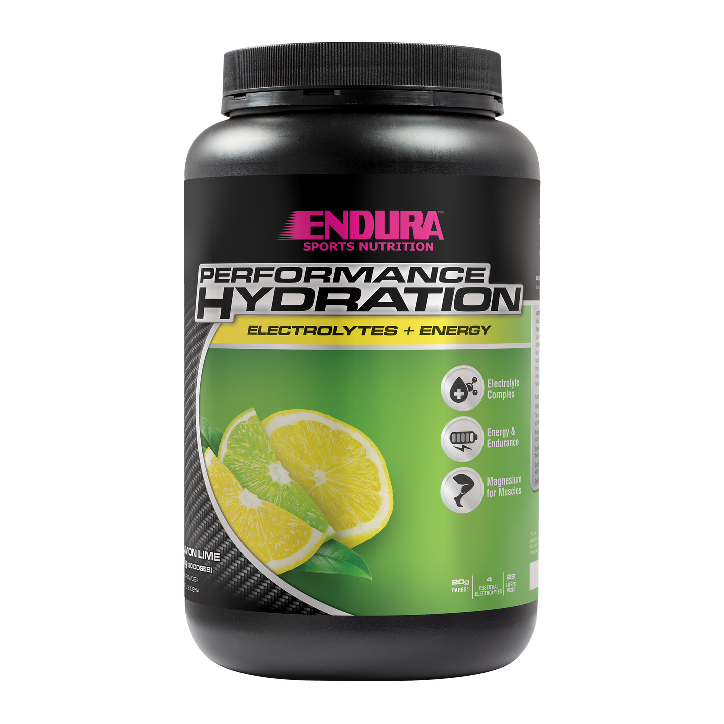 Endura Sports Nutrition Performance Hydration Powder