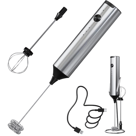 Rechargeable Handheld Mixer with Stand