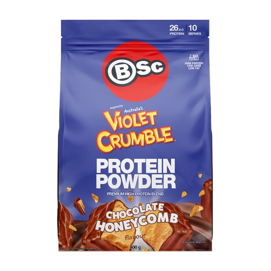 BSc x Violet Crumble Protein Powder